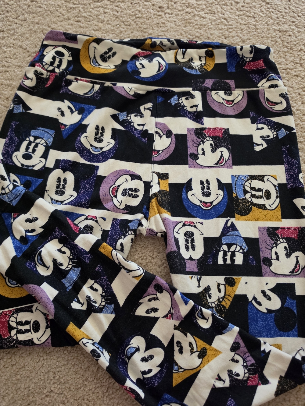 Lularoe TC Mickey Leggings
